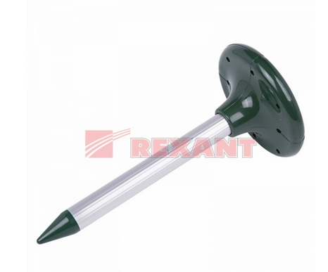 Ультразвуковой отпугиватель кротов на солнечной батарее REXANT R30 71-0007