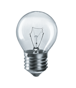 Стандартная лампа накаливания  Navigator  С45  60Вт  230В  E27 (кратно 10)