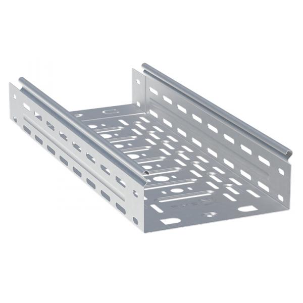 Лоток перфорированный ЛП(1.0) 400Х100Х2000  EKF INOX L10040001-INOX (кратно 2)
